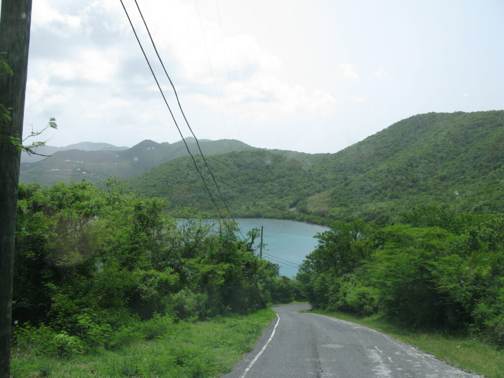 Descending a Steep Road to Another Snorkeling Destination