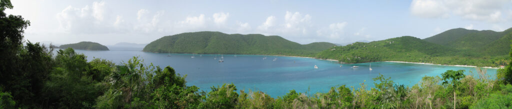 Panorama Overlooking a Bay